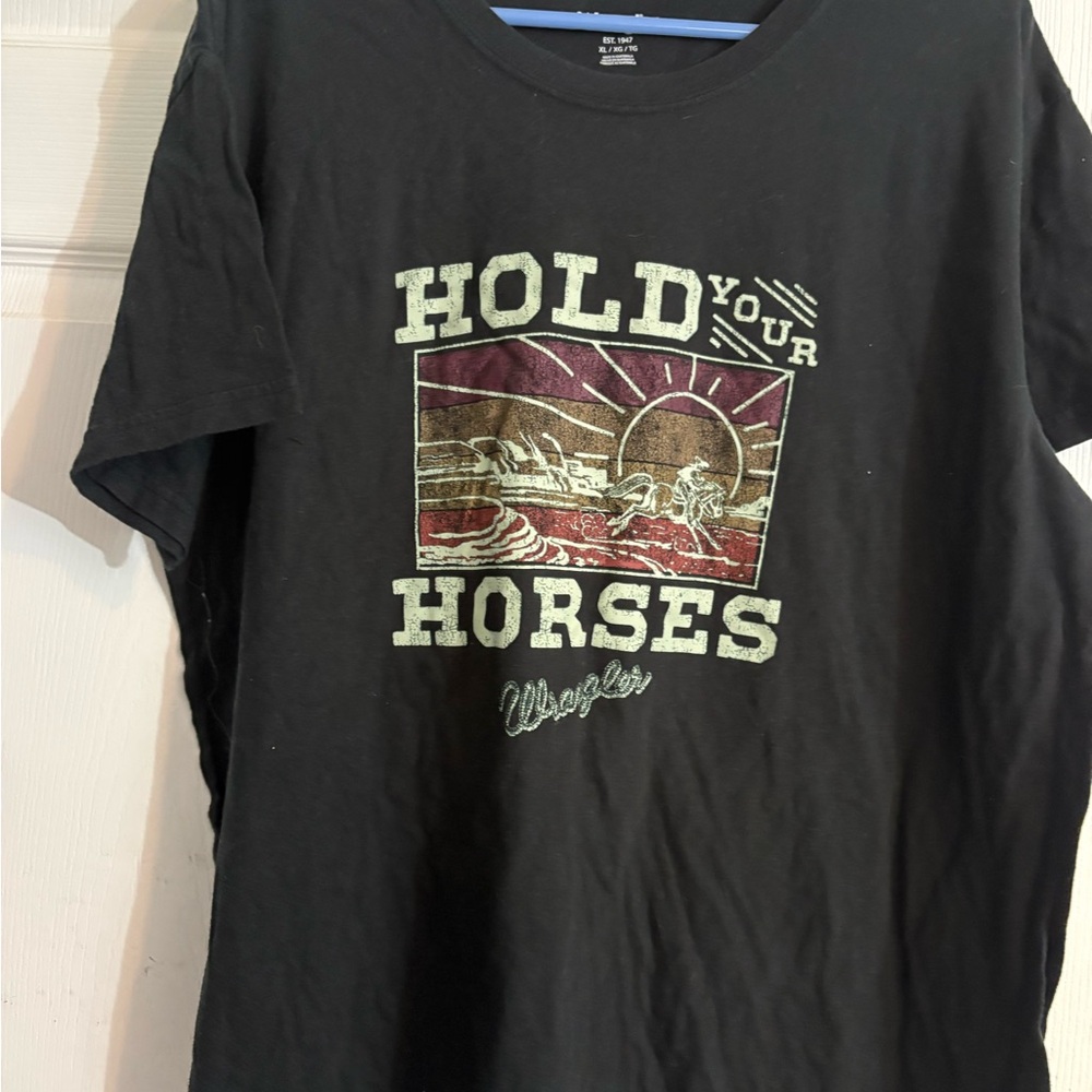 Wrangler Classic Black Tee